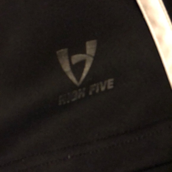High five black white shorts size m w/ drawstring - Picture 2 of 3